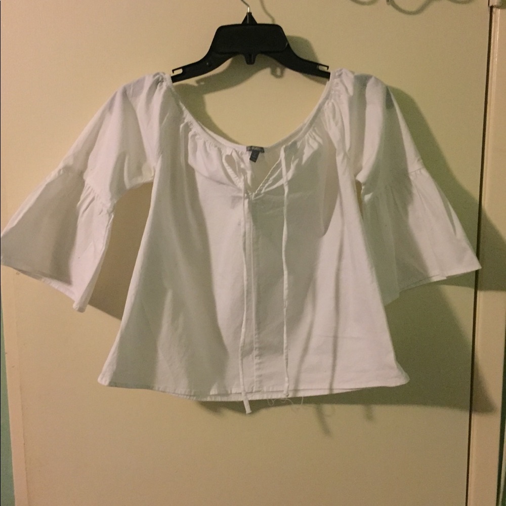 Summer white top